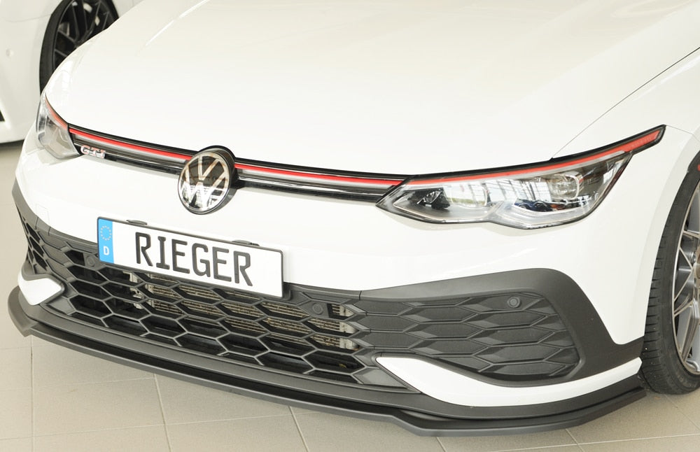 Rieger VW Golf MK8 GTI Clubsport (2021+) Front Splitter