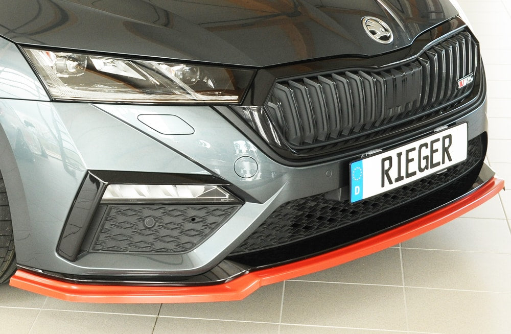 Rieger Skoda Octavia Mk4 vRS Front Splitter (2020+)