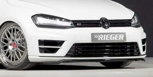 Rieger VW Golf MK7 R/R-Line Front Splitter - Gloss Black (2012-2016) - 00088091