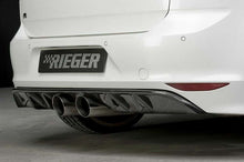 Load image into Gallery viewer, Rieger VW Golf MK7 R Rear Diffuser - Gloss Black (2012-2016) - 00088092