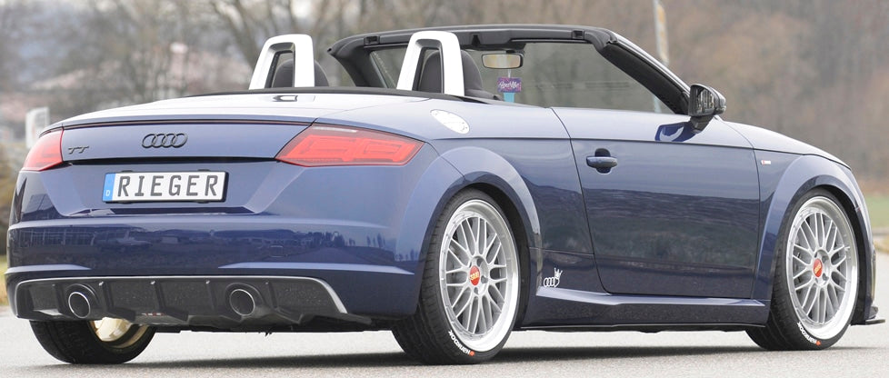 Rieger Audi TT 8S Coupe/Roadster (14+) Rear Diffuser