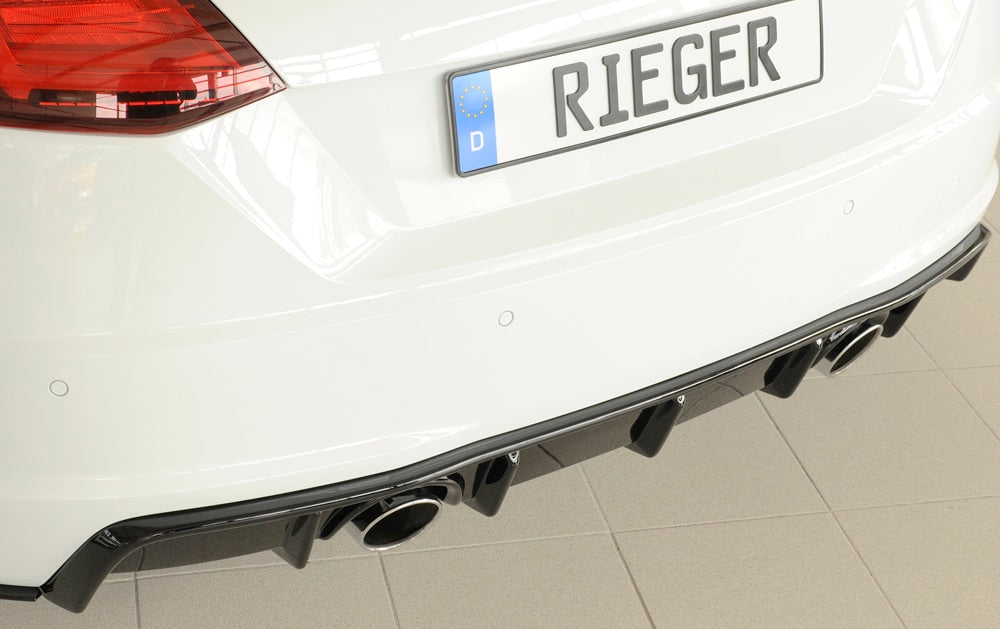 Rieger Audi TT 8S Coupe/Roadster (14+) Rear Diffuser