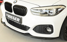 Load image into Gallery viewer, Rieger BMW M135i/M140i (F20/F21) Front Splitter - Gloss Black (2015-2019) - 00088170