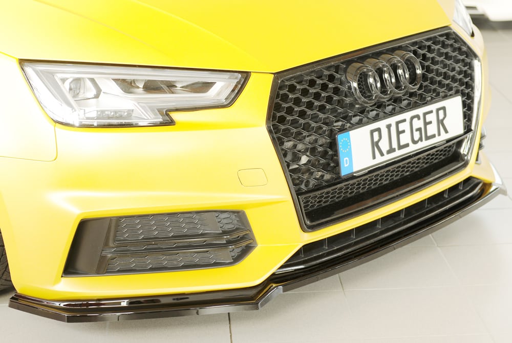 Rieger Audi S4 (B9/F4) & A4 S-Line Front Splitter (2015-2018)