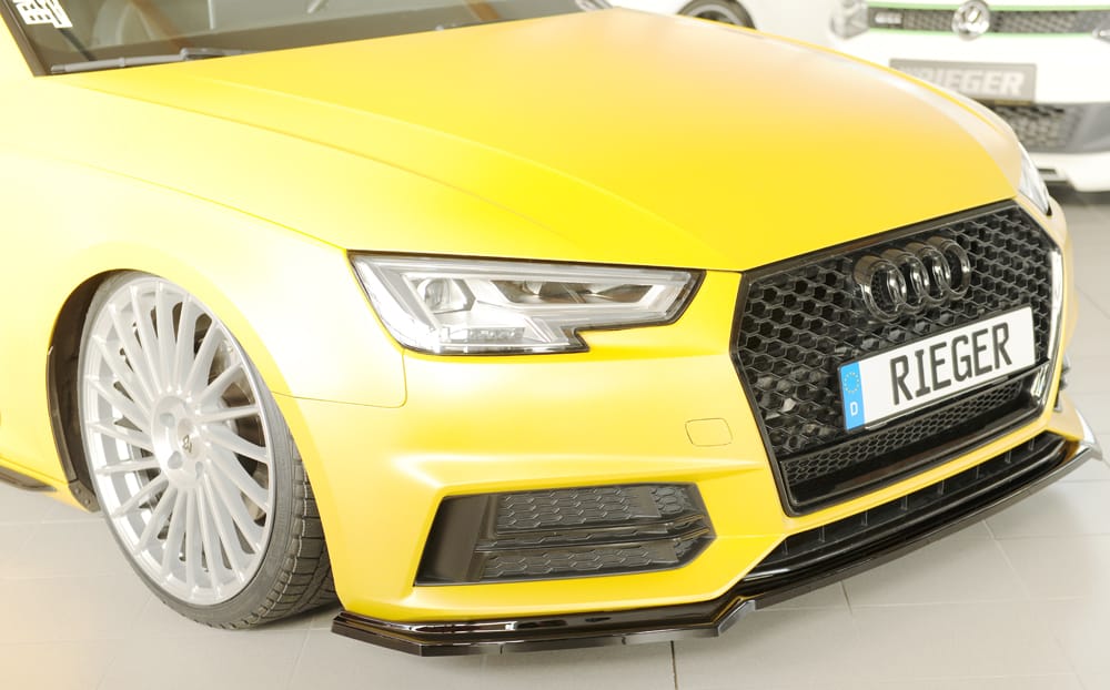 Rieger Audi S4 (B9/F4) & A4 S-Line Front Splitter (2015-2018)