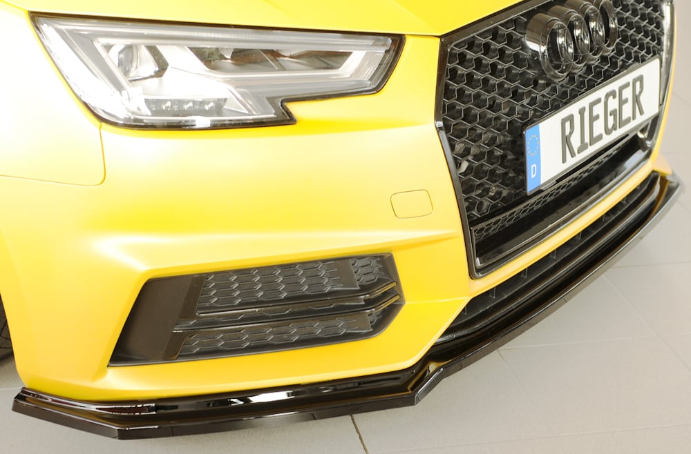 Rieger Audi S4 (B9/F4) & A4 S-Line Front Splitter (2015-2018)