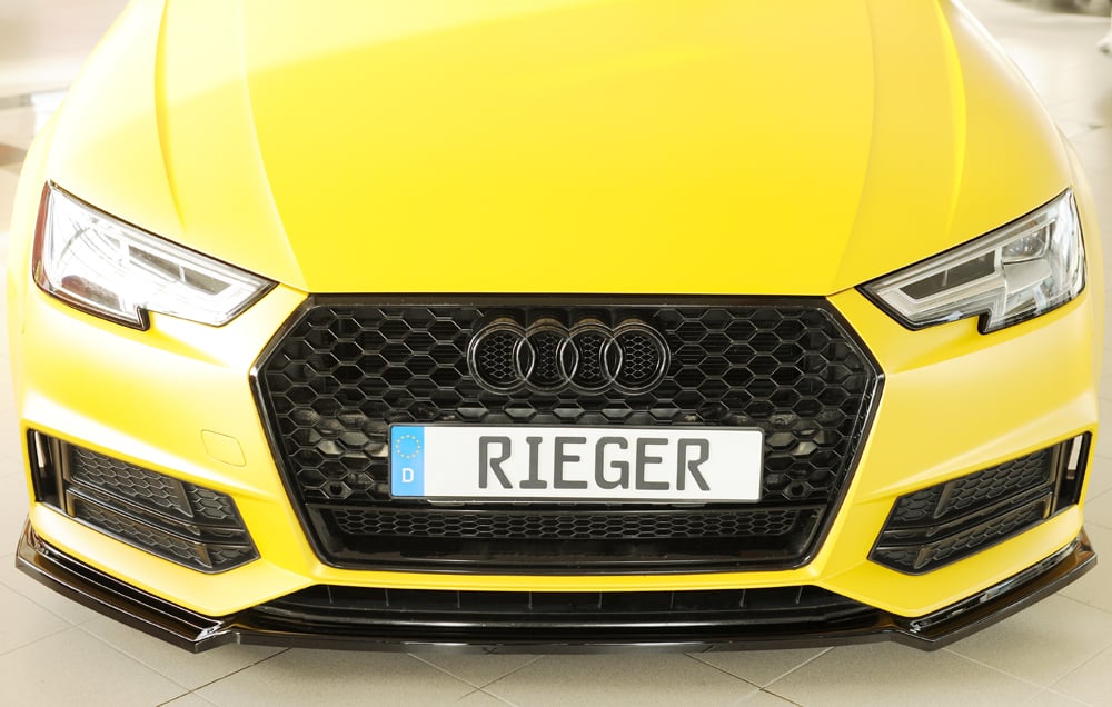 Rieger Audi S4 (B9/F4) & A4 S-Line Front Splitter (2015-2018)