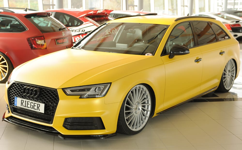 Rieger Audi S4 (B9/F4) & A4 S-Line Front Splitter (2015-2018)