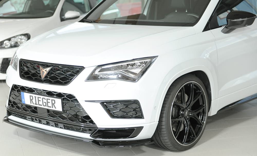 Rieger Cupra Ateca 4Drive (5FP) Front Splitter - Gloss Black (2018-2020) - 00088227