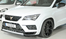 Load image into Gallery viewer, Rieger Cupra Ateca 4Drive (5FP) Front Splitter - Gloss Black (2018-2020) - 00088227