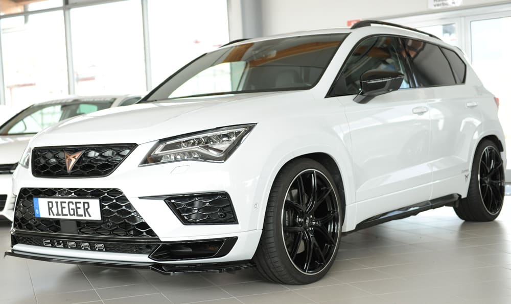 Rieger Cupra Ateca 4Drive (5FP) Front Splitter - Gloss Black (2018-2020) - 00088227