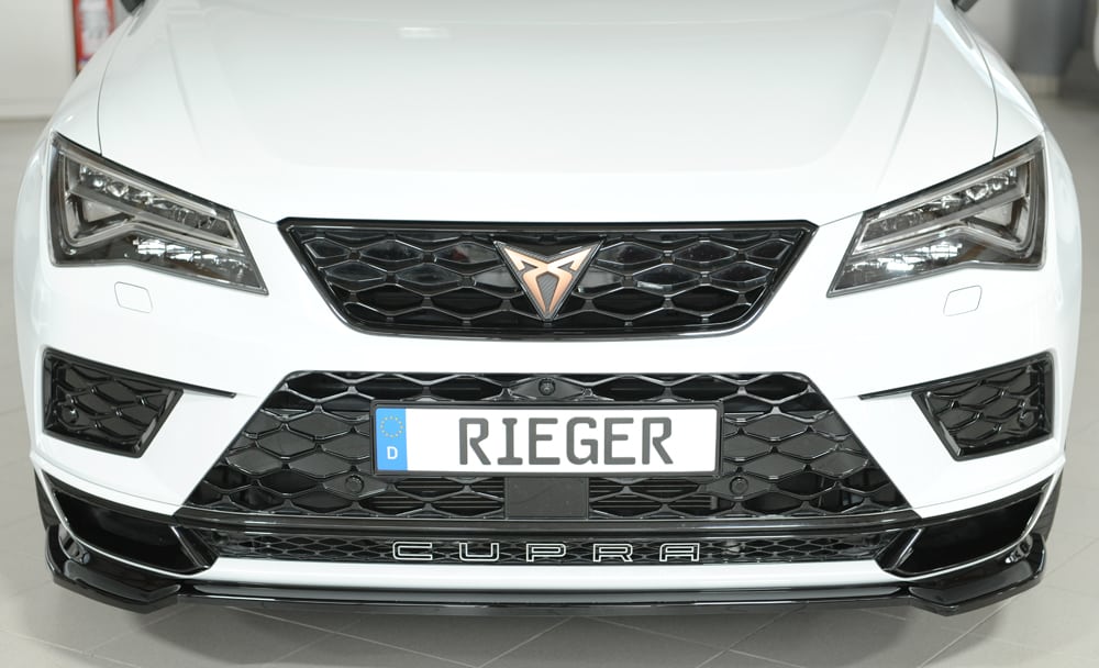 Rieger Cupra Ateca 4Drive (5FP) Front Splitter - Gloss Black (2018-2020) - 00088227