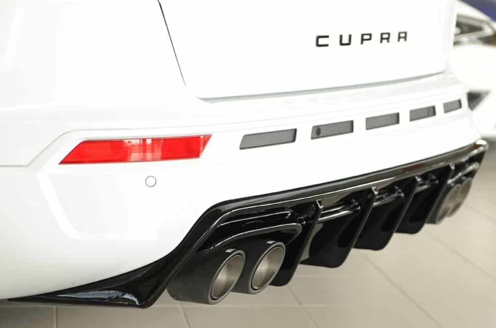 Rieger Cupra Ateca 4Drive (5FP) Rear Diffuser - Gloss Black (2018-2020) - 00088228