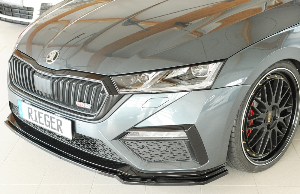 Rieger Skoda Octavia Mk4 vRS Front Splitter (2020+)