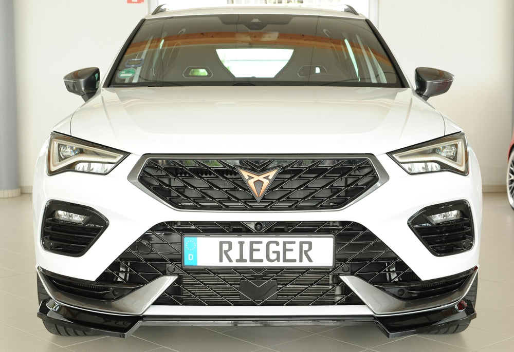 Rieger Cupra Ateca (5FP) Front Splitter - Gloss Black (2018-2020) - 00088278