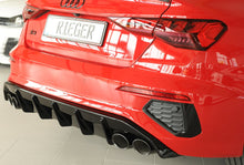 Load image into Gallery viewer, Rieger Audi S3 (8Y) Saloon Rear Diffuser (2020+)