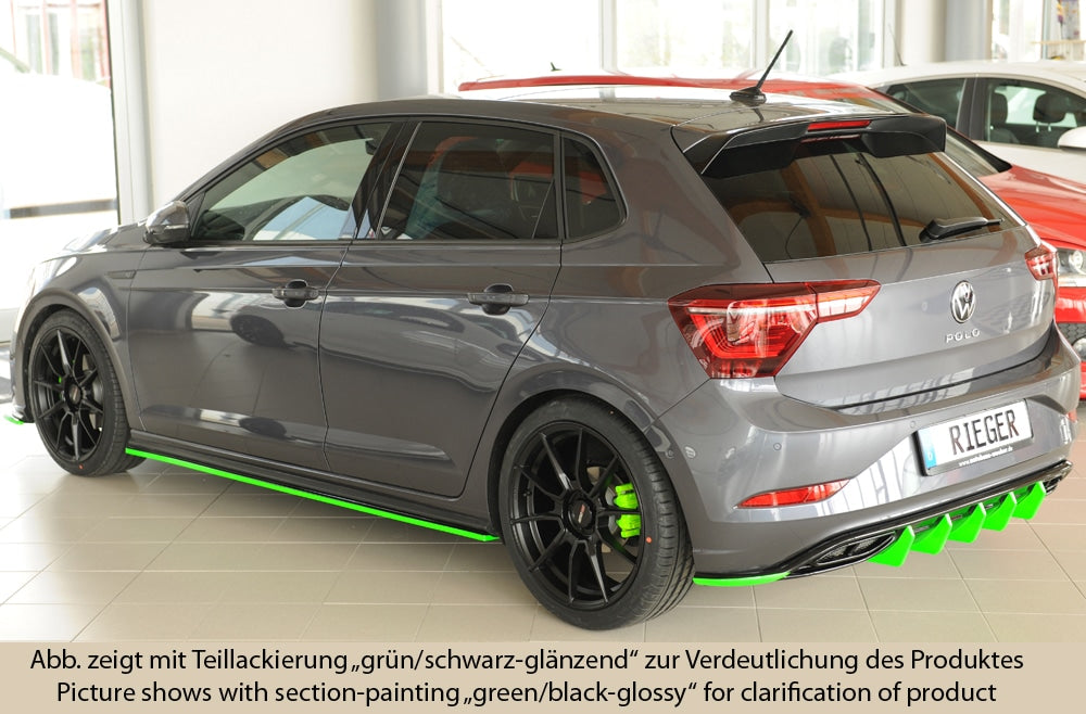 Rieger VW Polo GTI MK6 Pre-Facelift (17-21) Side Skirts