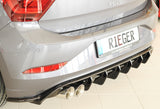 Rieger VW Polo GTI MK6 Pre-Facelift (17-21) Rear Diffuser