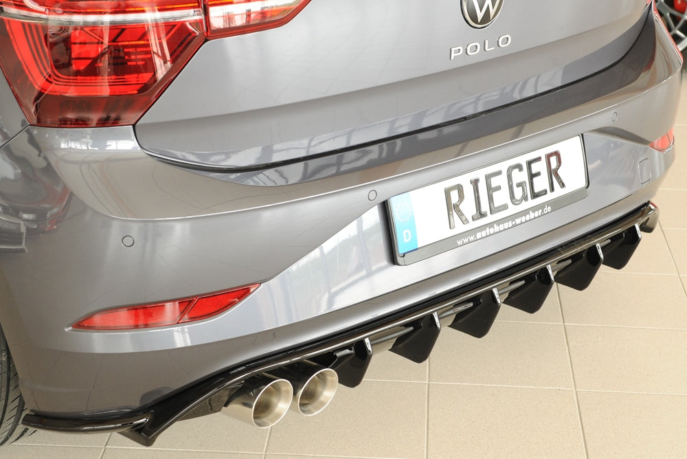 Rieger VW Polo GTI MK6 Pre-Facelift (17-21) Rear Diffuser