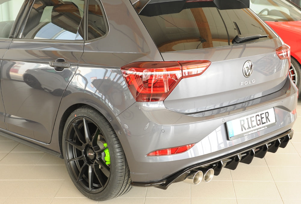 Rieger VW Polo GTI MK6 Pre-Facelift (17-21) Rear Diffuser