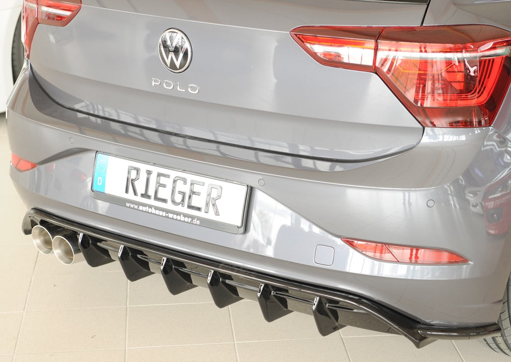 Rieger VW Polo GTI MK6 Pre-Facelift (17-21) Rear Diffuser