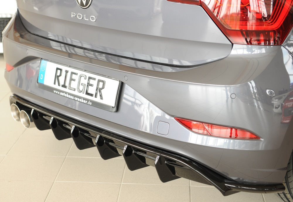 Rieger VW Polo GTI MK6 Pre-Facelift (17-21) Rear Diffuser