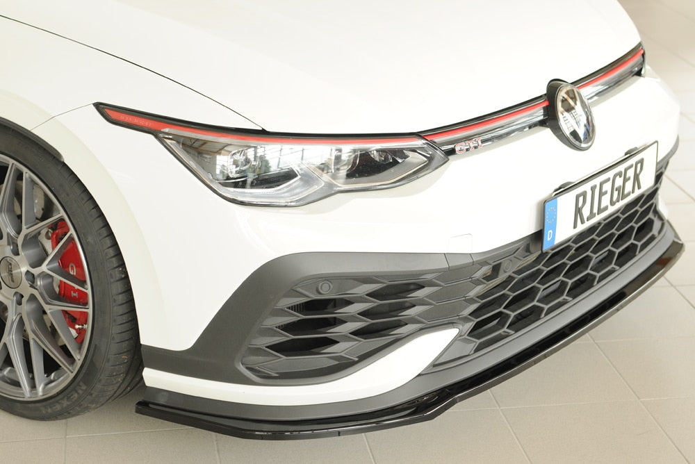 Rieger VW Golf MK8 GTI Clubsport (2021+) Front Splitter