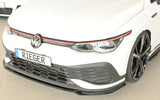 Rieger VW Golf MK8 GTI Clubsport (2021+) Front Splitter