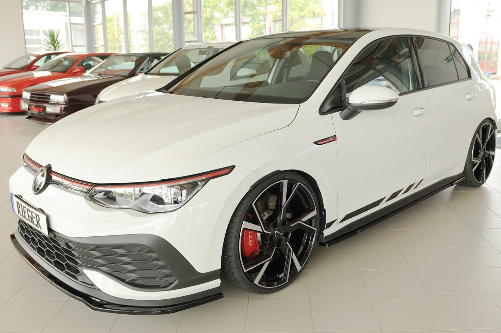 Rieger VW Golf MK8 GTI Clubsport (2021+) Front Splitter