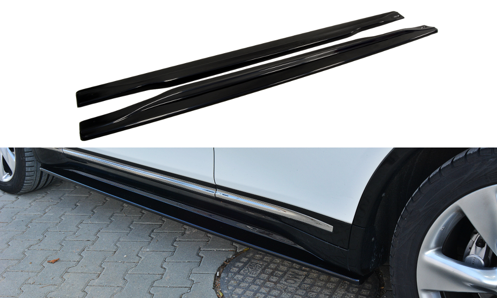 Maxton Design Side Skirts Diffusers Infiniti QX70 - IN-QX-70-1F-SD1