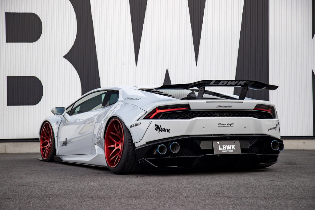 LB WORKS Huracan ver.1 complete body kit with exchange fender type (FRP) (LB13-15)