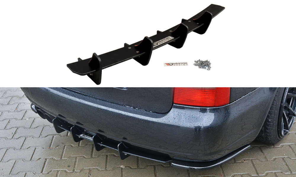 Maxton Design Rear Diffuser Audi S4 B5 Avant - AU-S4-B5-CNC-RS1A