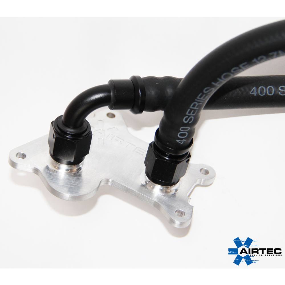 AIRTEC MOTORSPORT OIL COOLER ADAPTOR PLATE ONLY FOR MINI COOPER S R53