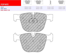 Load image into Gallery viewer, FCP1672H - Ferodo Racing DS2500 Rear Brake Pad - BMW