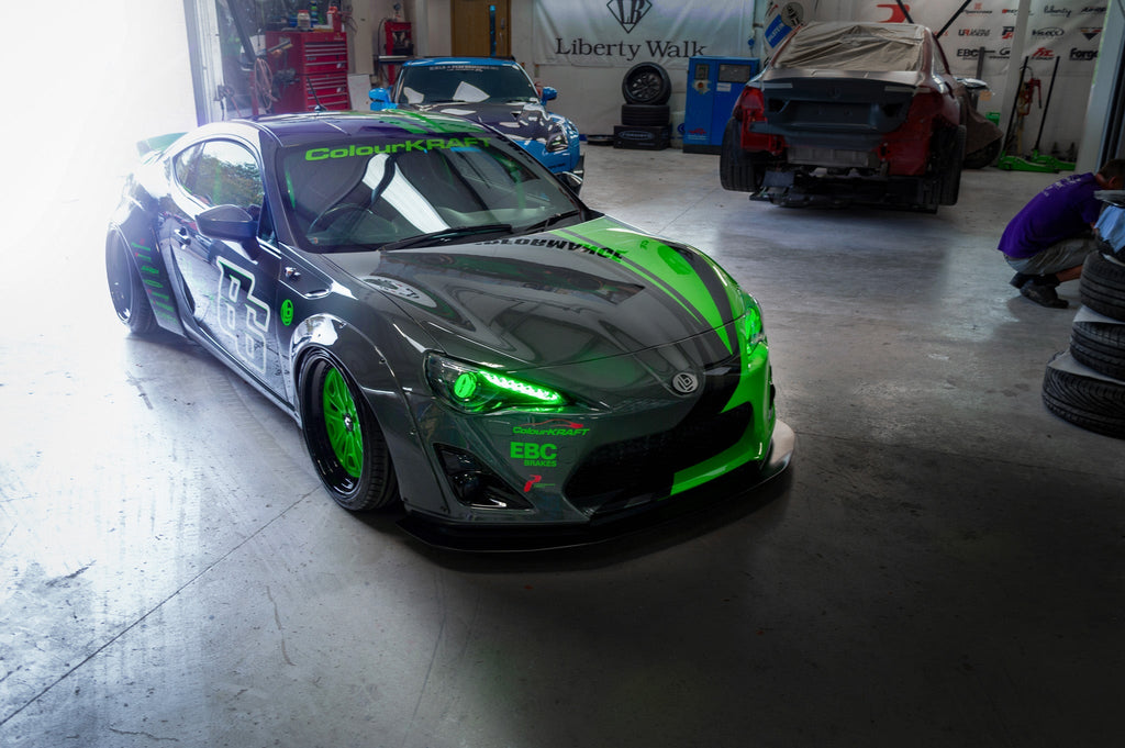 LB Nation GT86 Lip Type Ver.2 (Ducktail) Complete Body Kit -2015 FRP (LB36-02)