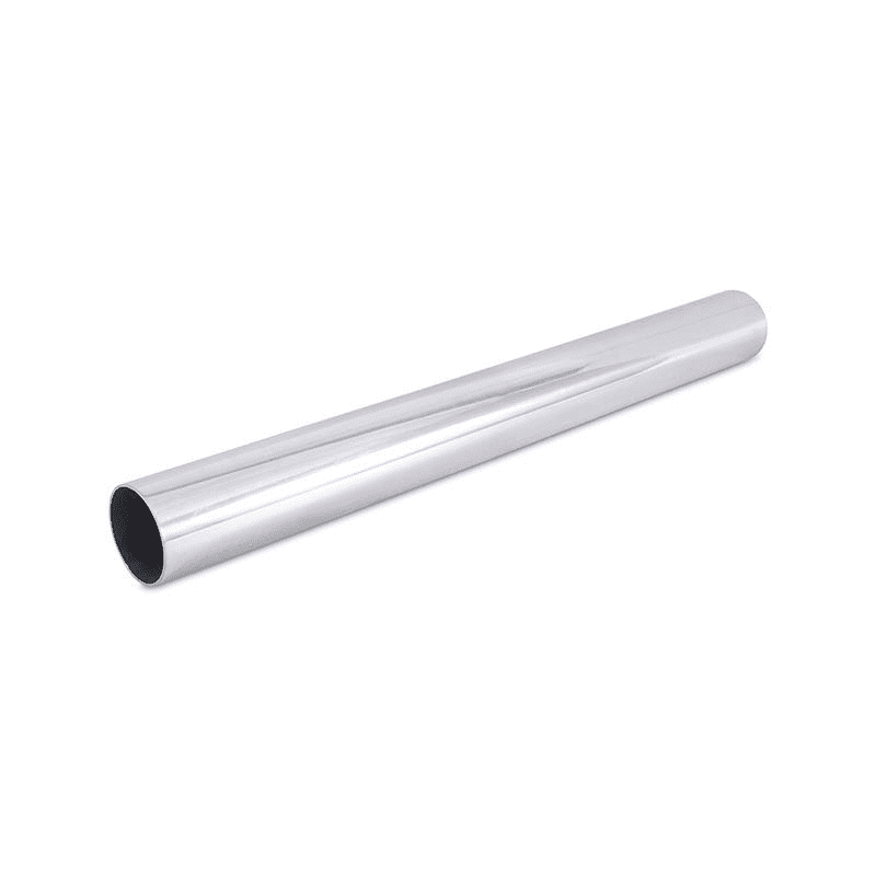 2.25" Polished Aluminum Straight Pipe