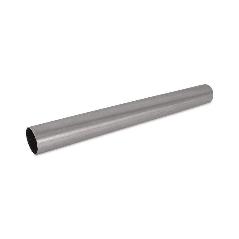 2.5" Natural Stainless Steel Straight Pipe