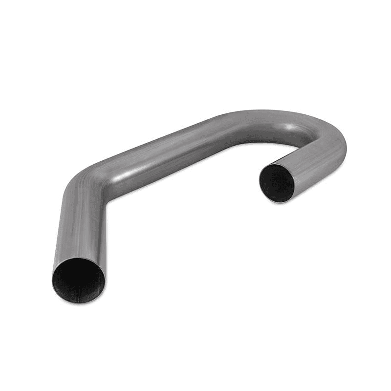 2.5" Natural Stainless Steel U-J Bend