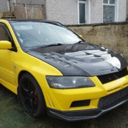 VARIS Evo VII Carbon Front Spoiler for 2005-07 Mitsubishi Evo VII/VIII [CT9A] VAMI-025