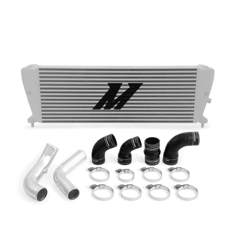 2011+ Ford Ranger 3.2L Silver Intercooler w/ Polished Pipes