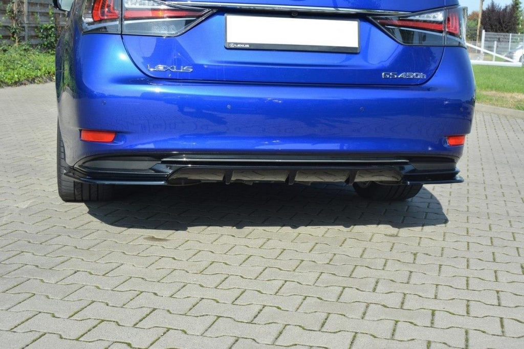 Maxton Design Rear Diffuser Lexus GS Mk4 Facelift H (2015+) - LE-GS-4F-H-RS1