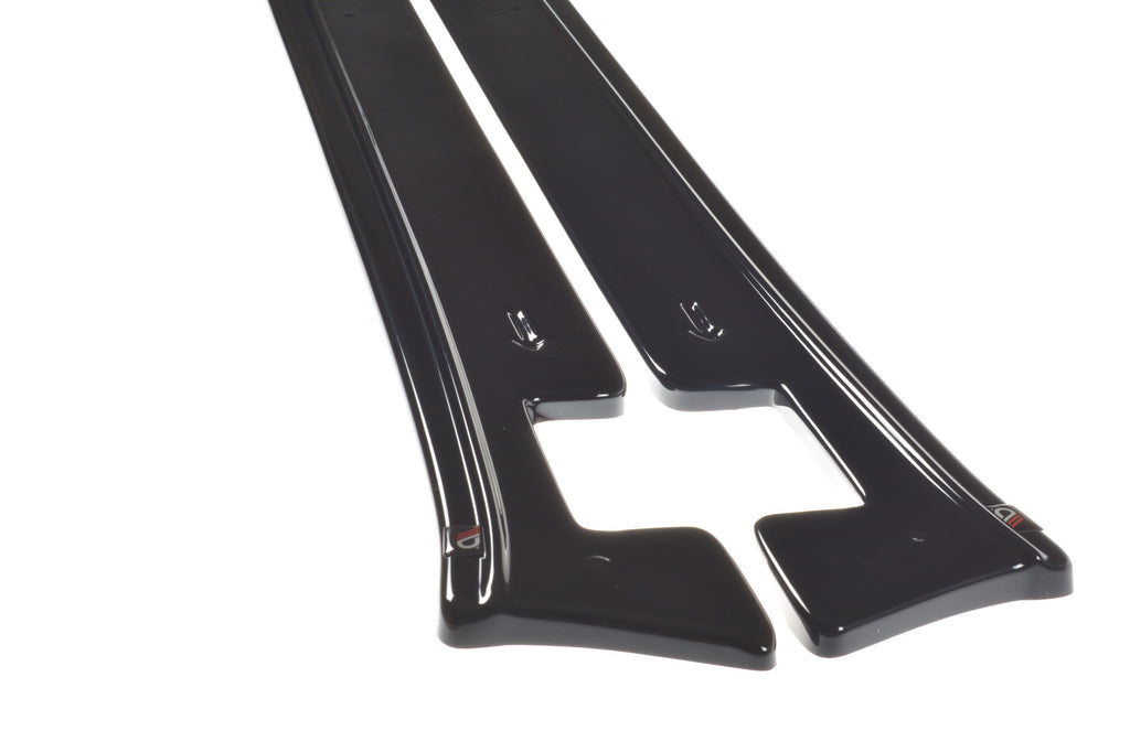 Maxton Design Side Skirts Diffusers V1 Tesla Model X (2015+) - TE-MODELX-SD1