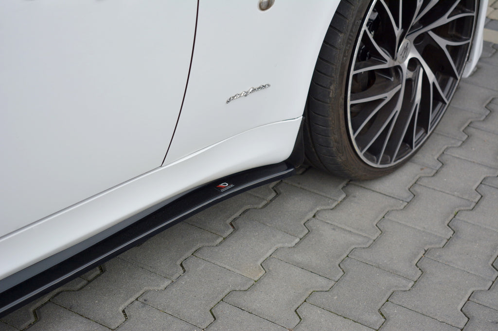 Maxton Design Side Skirts Diffusers Maserati Quattroporte Mk5 Facelift (2009-2012) - MS-QP-5-SD1