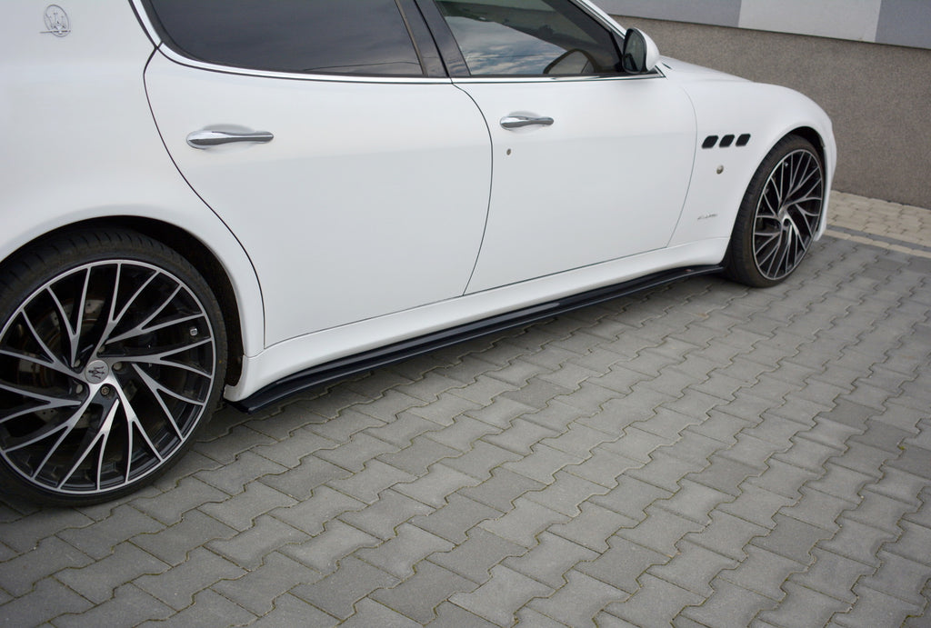 Maxton Design Side Skirts Diffusers Maserati Quattroporte Mk5 Facelift (2009-2012) - MS-QP-5-SD1