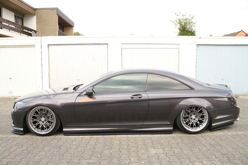 Maxton Design Side Skirts Diffusers Mercedes Cl 500 C216 AMGline (2006-2010) - ME-CL-500-216-AMGLINE-SD1