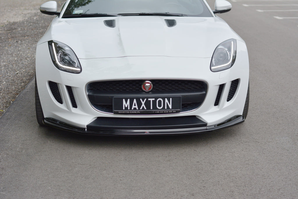 Maxton Design Front Splitter V1 Jaguar F Type (2013-16) – JA-F-TYPE-1-FD1