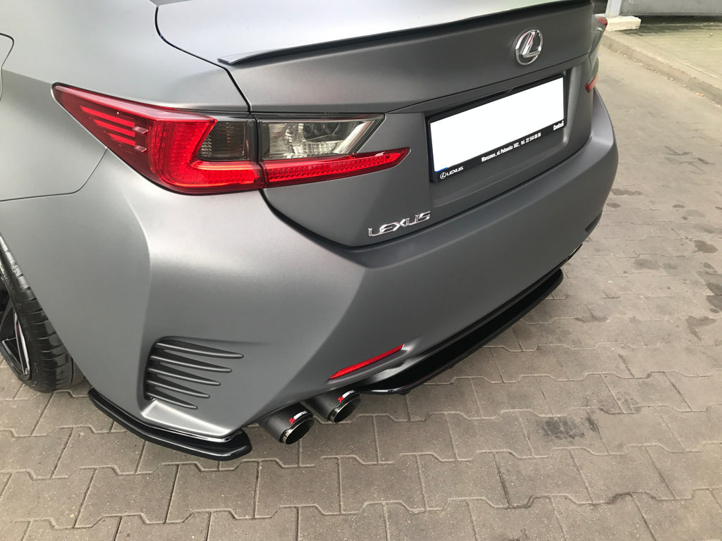 Maxton Design Rear Side Splitters Lexus RC (2014-2019) - LE-RC-1-RSD1