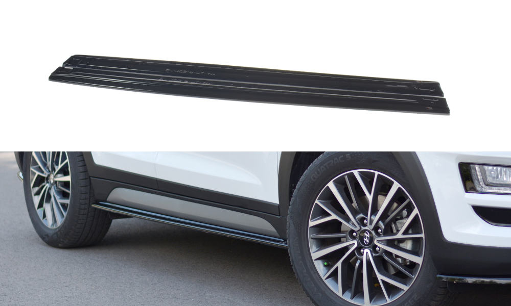 Maxton Design Side Skirts Diffusers Hyundai Tucson Mk3 Facelift (2018+) - HY-TU-3-SD1