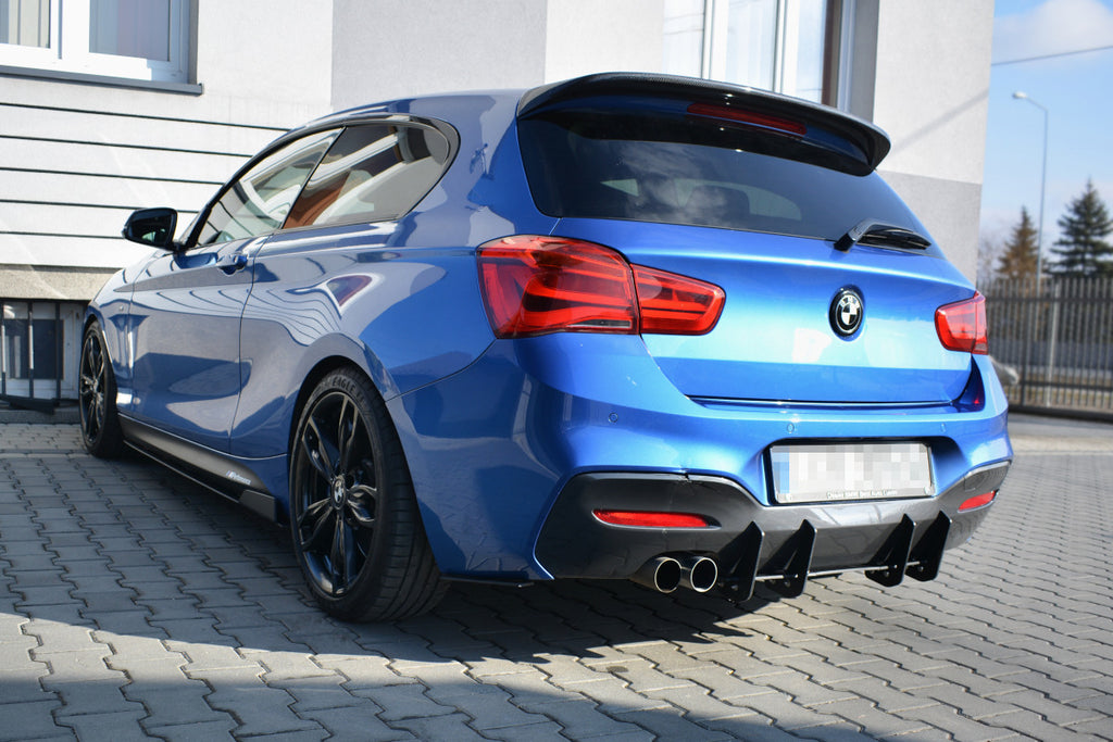 Maxton Design BMW 1-Series F20/F21 Rear Diffuser - M-Power Facelift - BM-1-F20F-M-CNC-RS1A