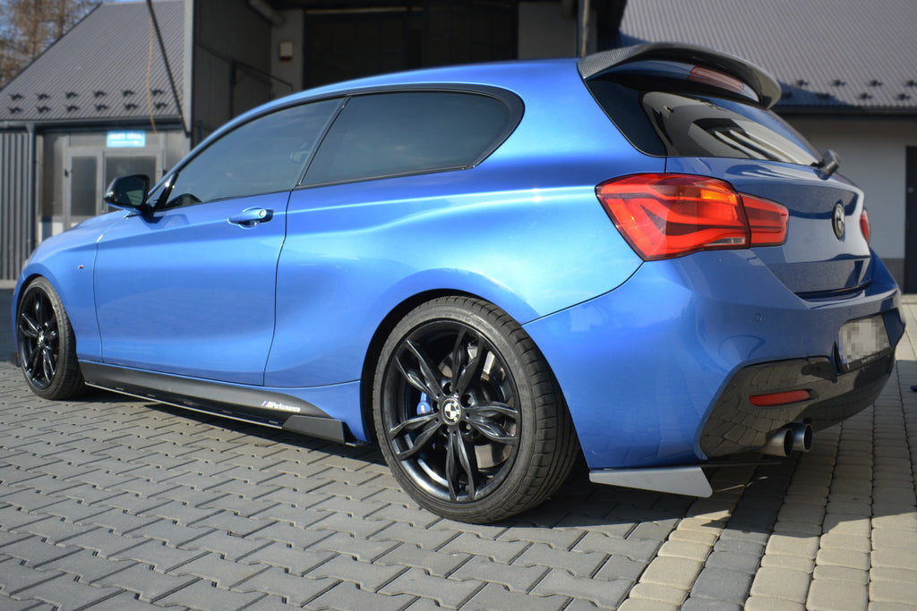 Maxton Design Racing Side Skirts Diffusers BMW 1 F20/F21 M-Power Facelift (2015+) - BM-1-F20F-M-CNC-SD1A